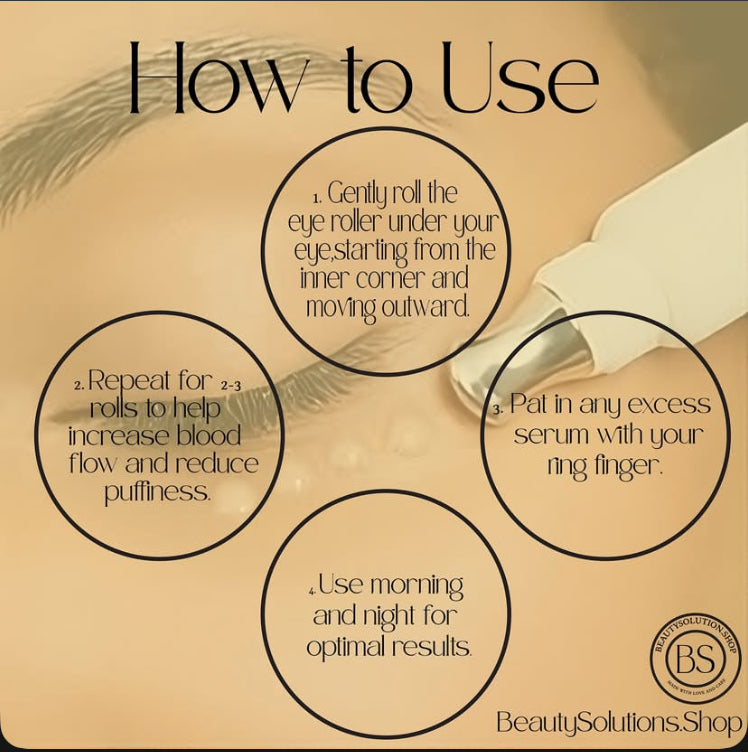 Eye Roller | Eliminates Dark Circles & Puffy Eyes