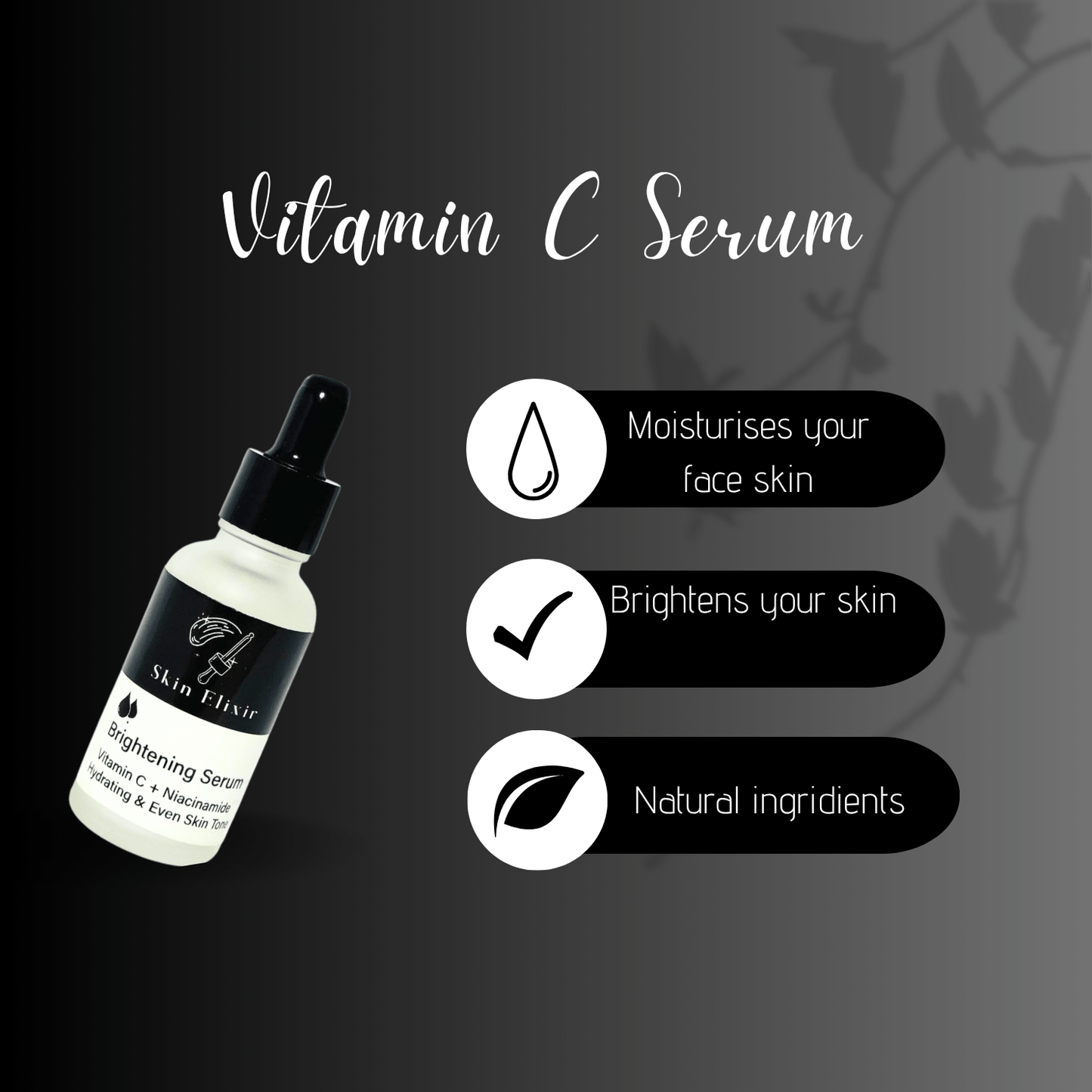 Radiance Boosting Vitamin C Serum Skin Elixir x Beauty Solutions